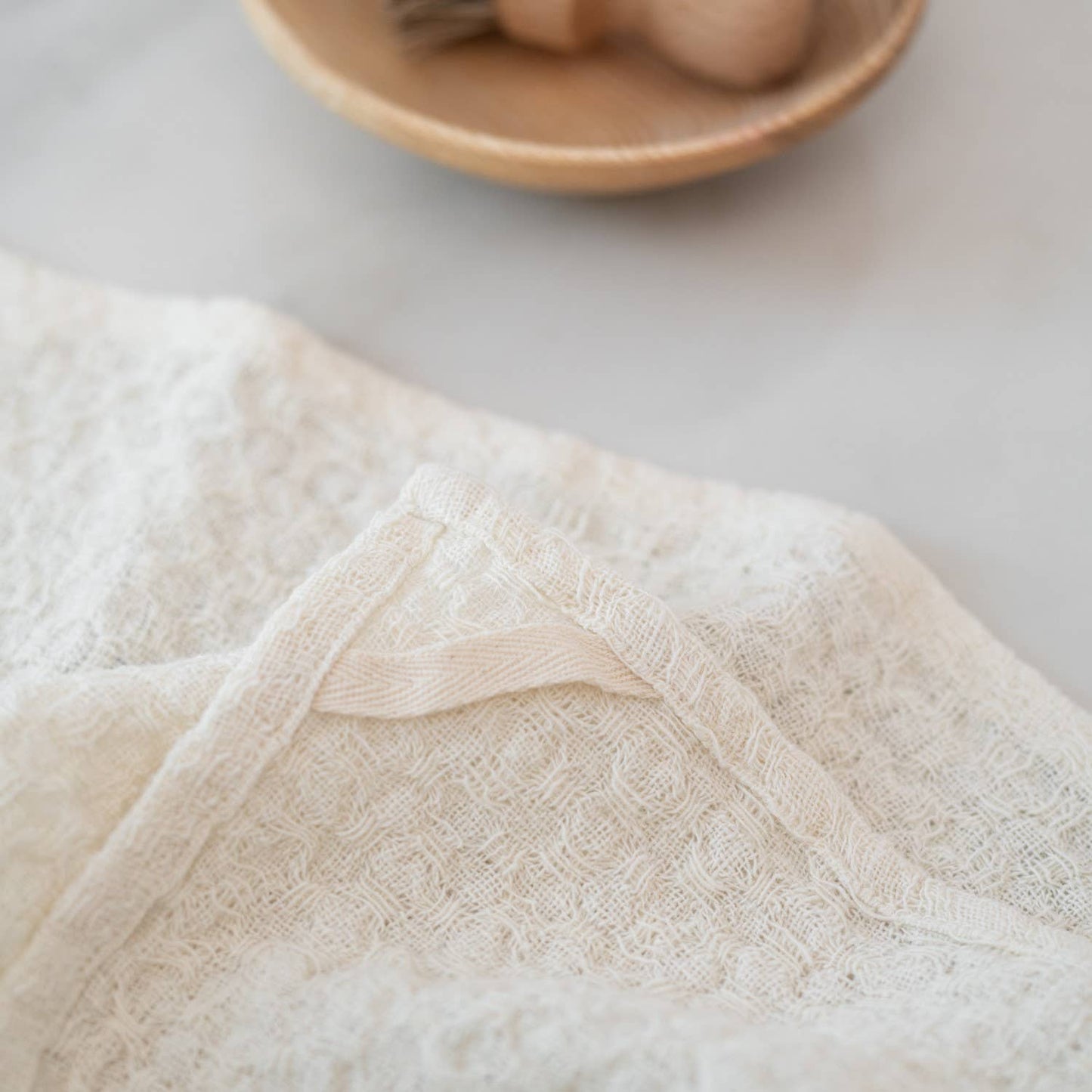 Undyed Linen Dishcloth Set of 2