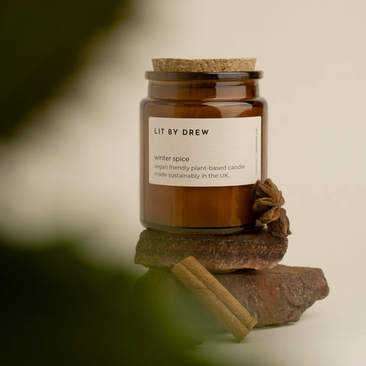 Winter Spice - Natural Wax Candle - Medium