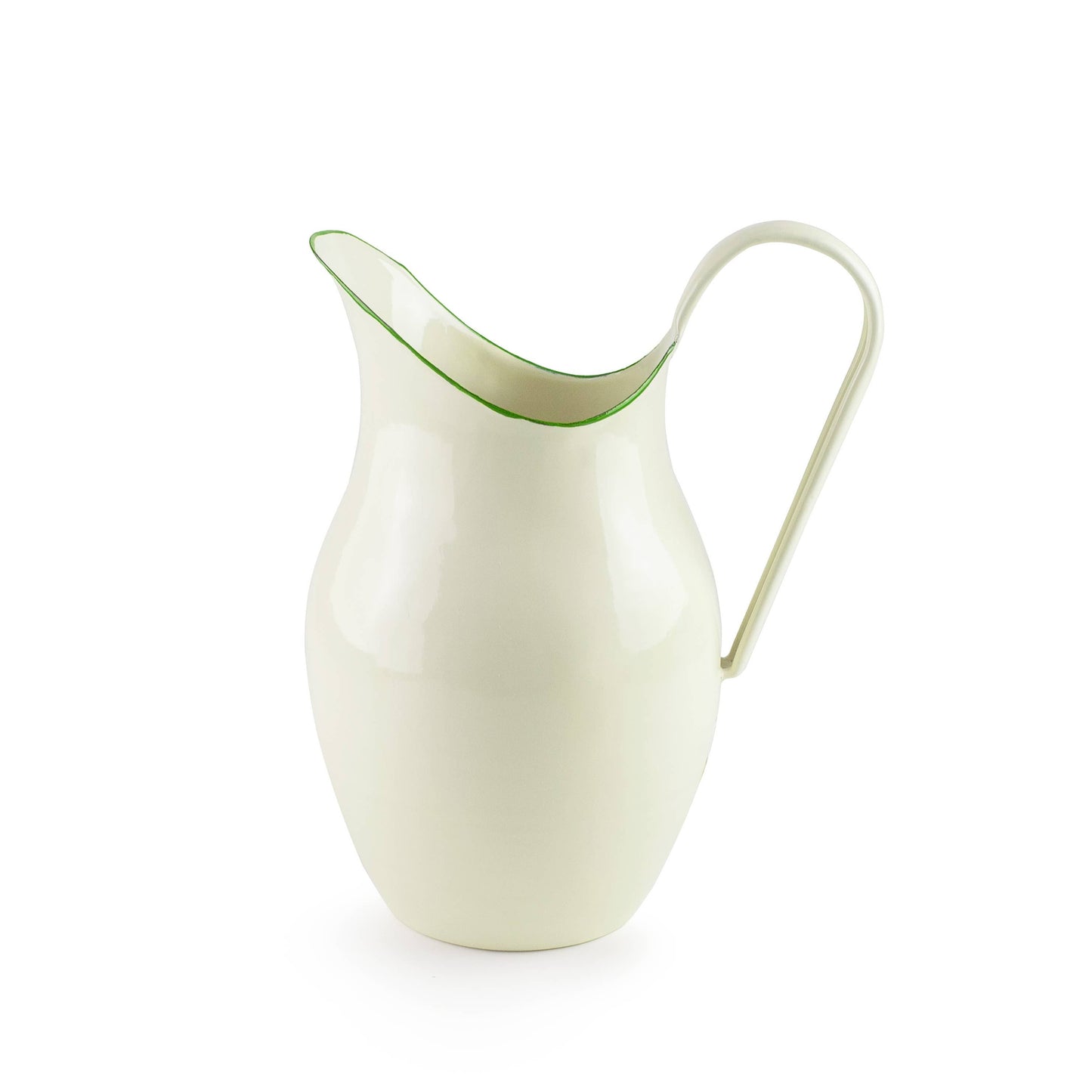 Pumped Jug - Moss & Cream