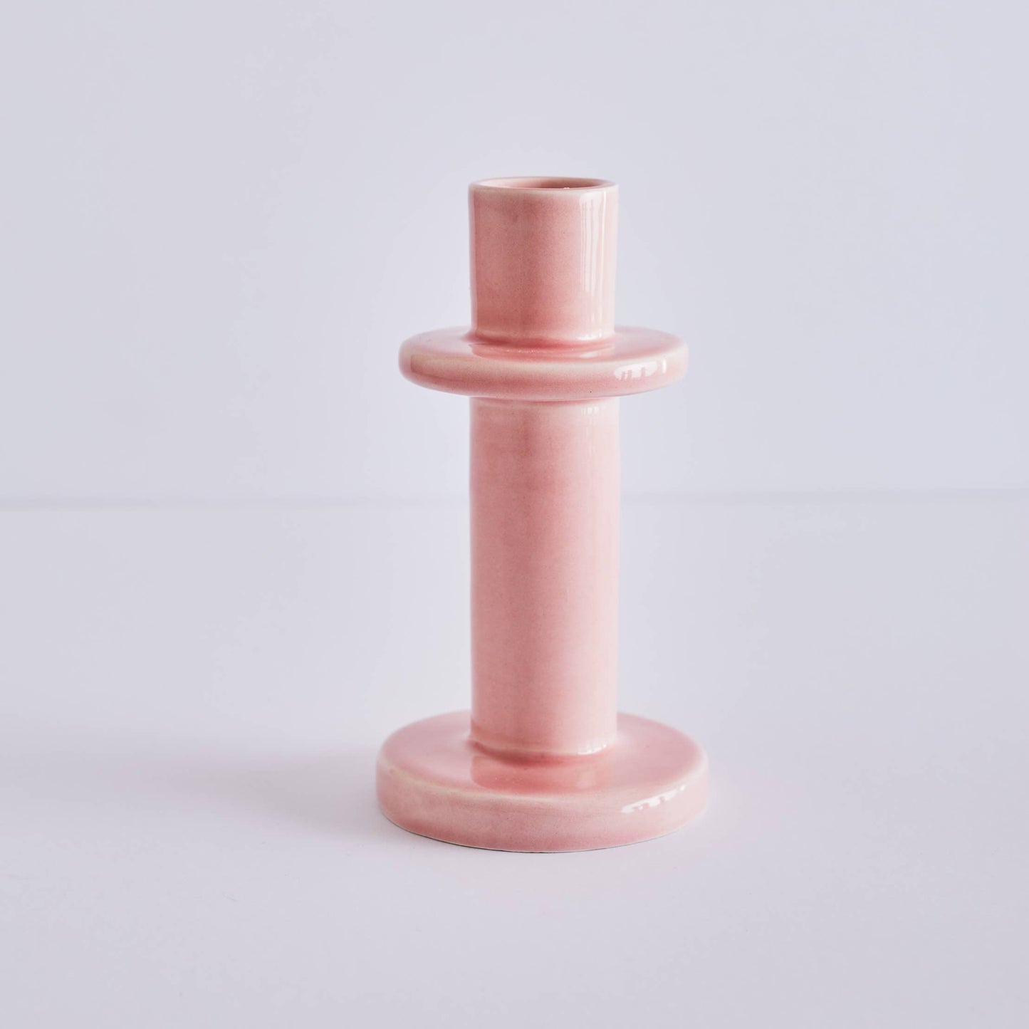 Standing Candle Holder Pink