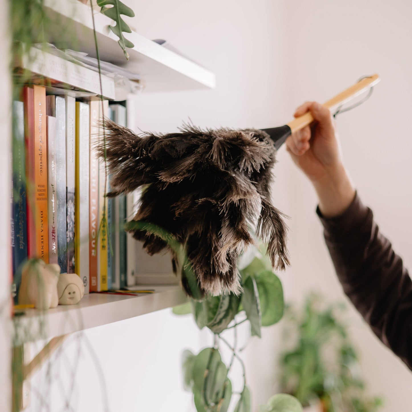 Ostrich Feather Duster Ostrich Natural Large