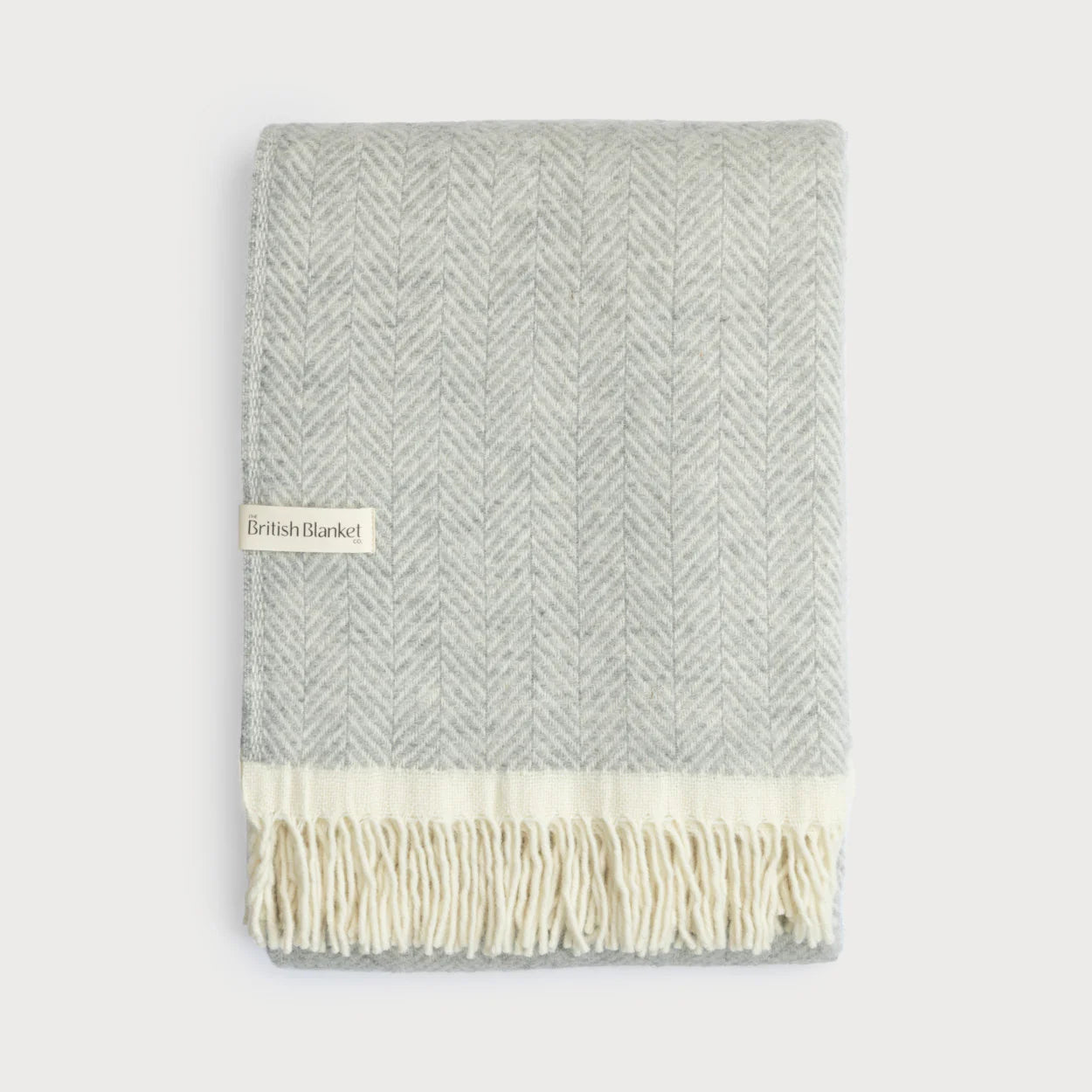 Grey British Blanket 130x200cm