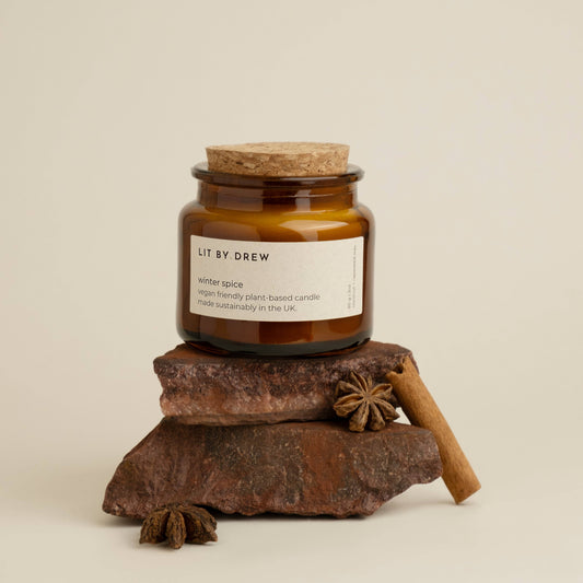 Winter Spice - Natural Wax Candle - Small