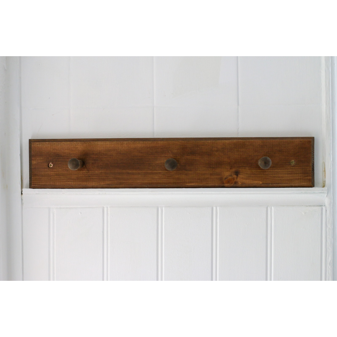 Hand Made In Sussex 3 Peg Rail