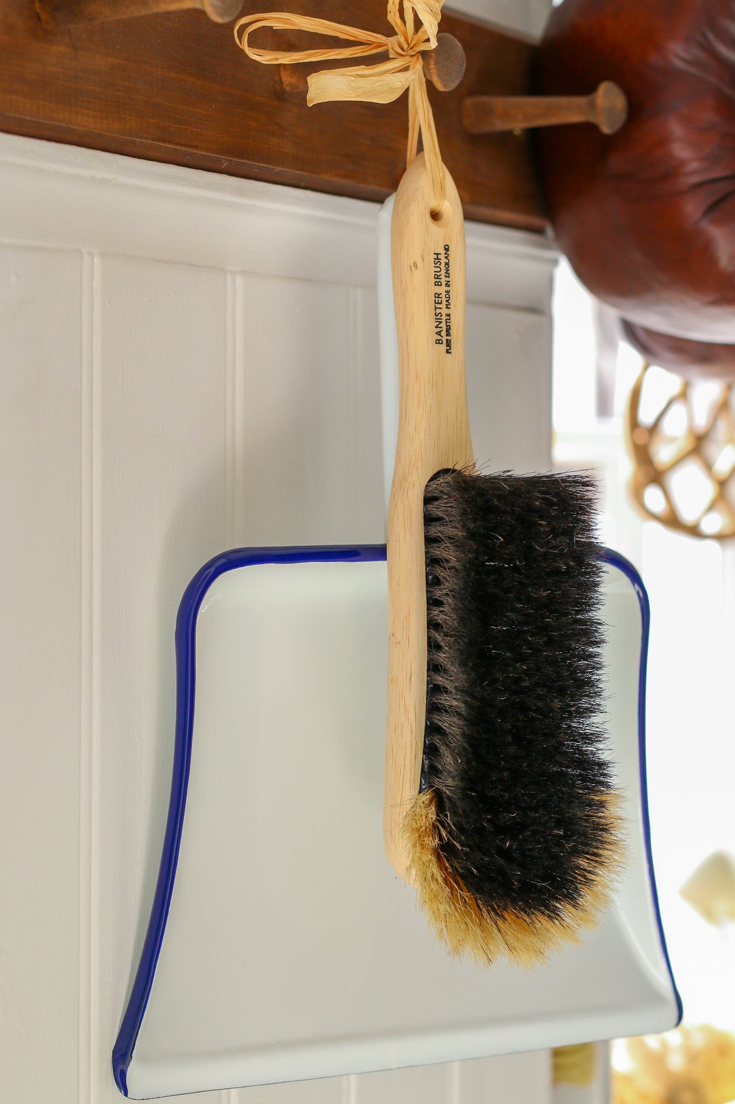 Dustpan and Banister Brush