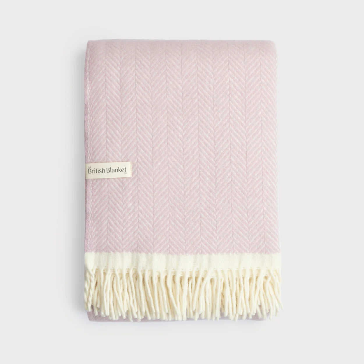 Lilac British Blanket - 130x200cm