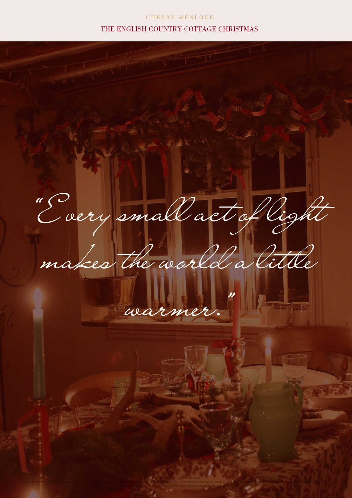 FREE The Kindness & Light Advent Calendar