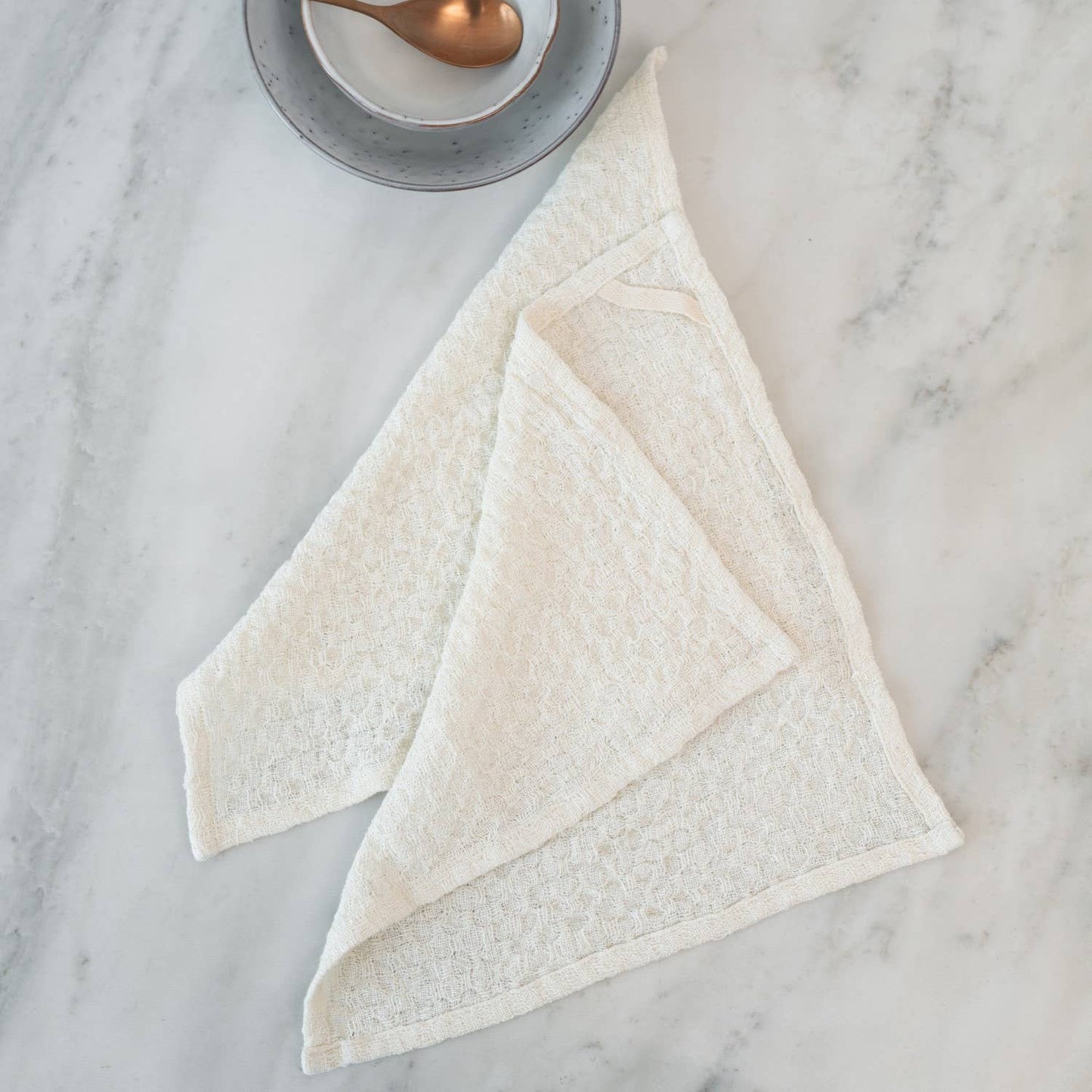 Undyed Linen Dishcloth Set of 2