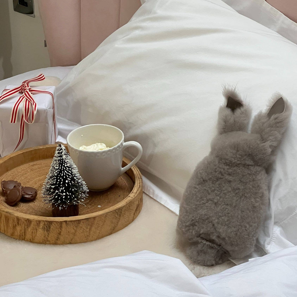 The Slate Bobtail Bunny Hot Water Bottle