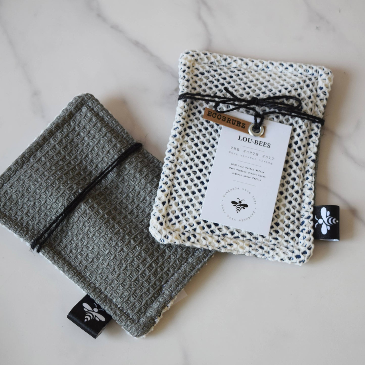 William Morris & Linen Zero Waste Kitchen Scrubb: Strawberry Theif
