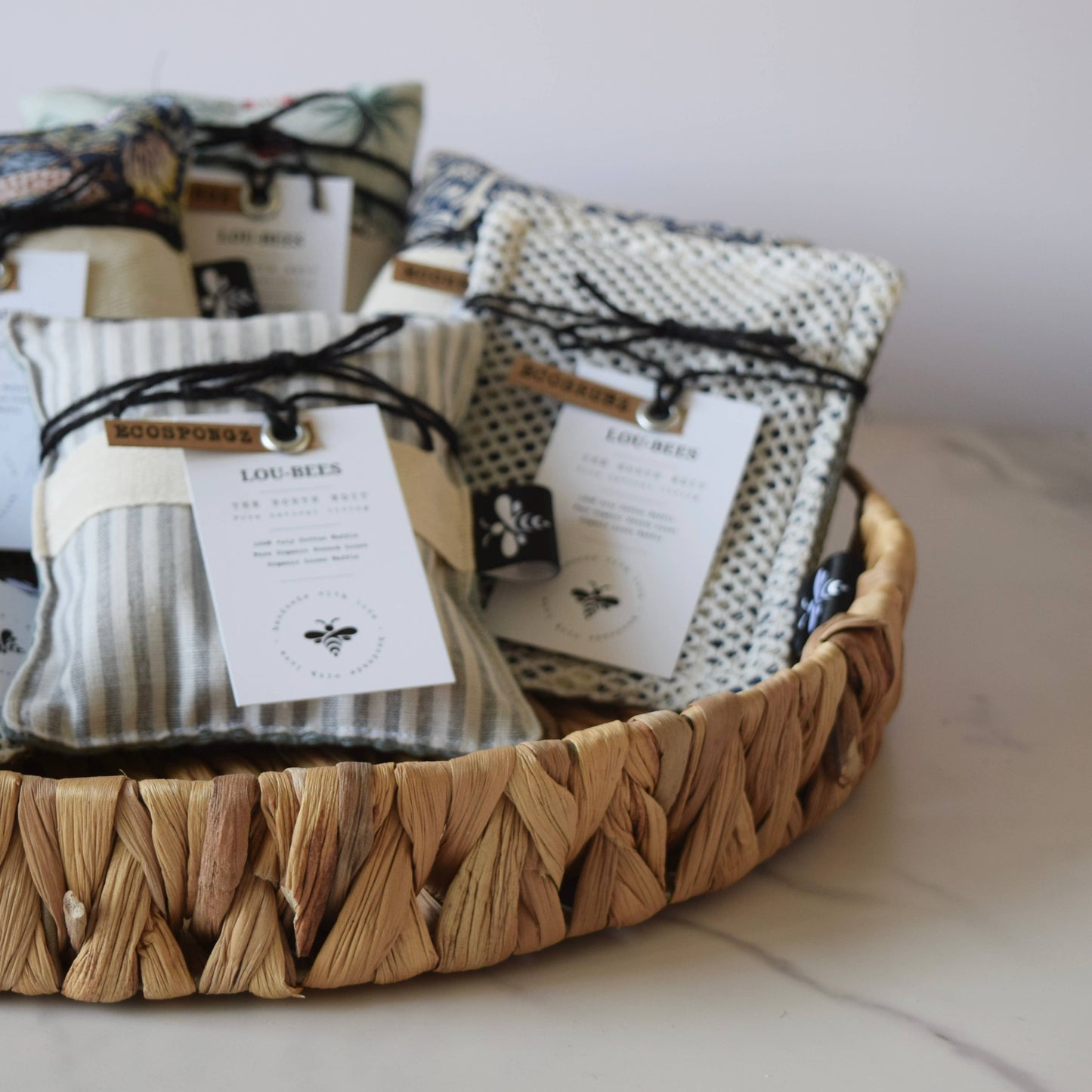 William Morris & Linen Zero Waste Kitchen Scrubb: Strawberry Theif