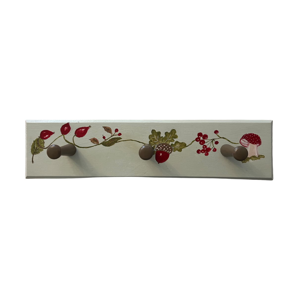 The Toadstool 3 Peg Rail