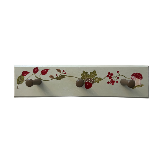 The Toadstool 3 Peg Rail