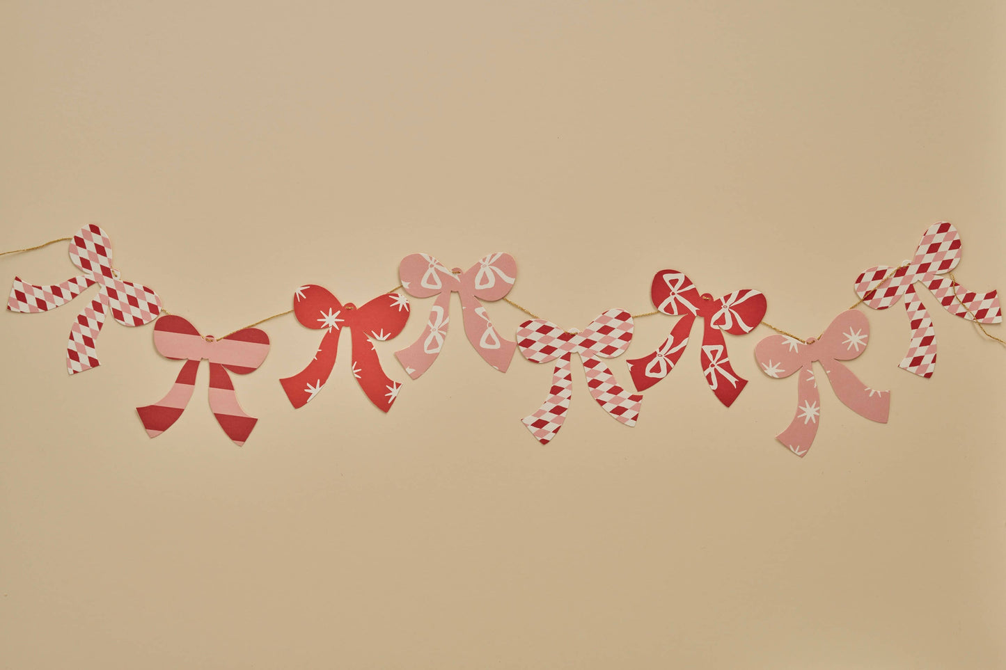 Decorative Bow Garland
