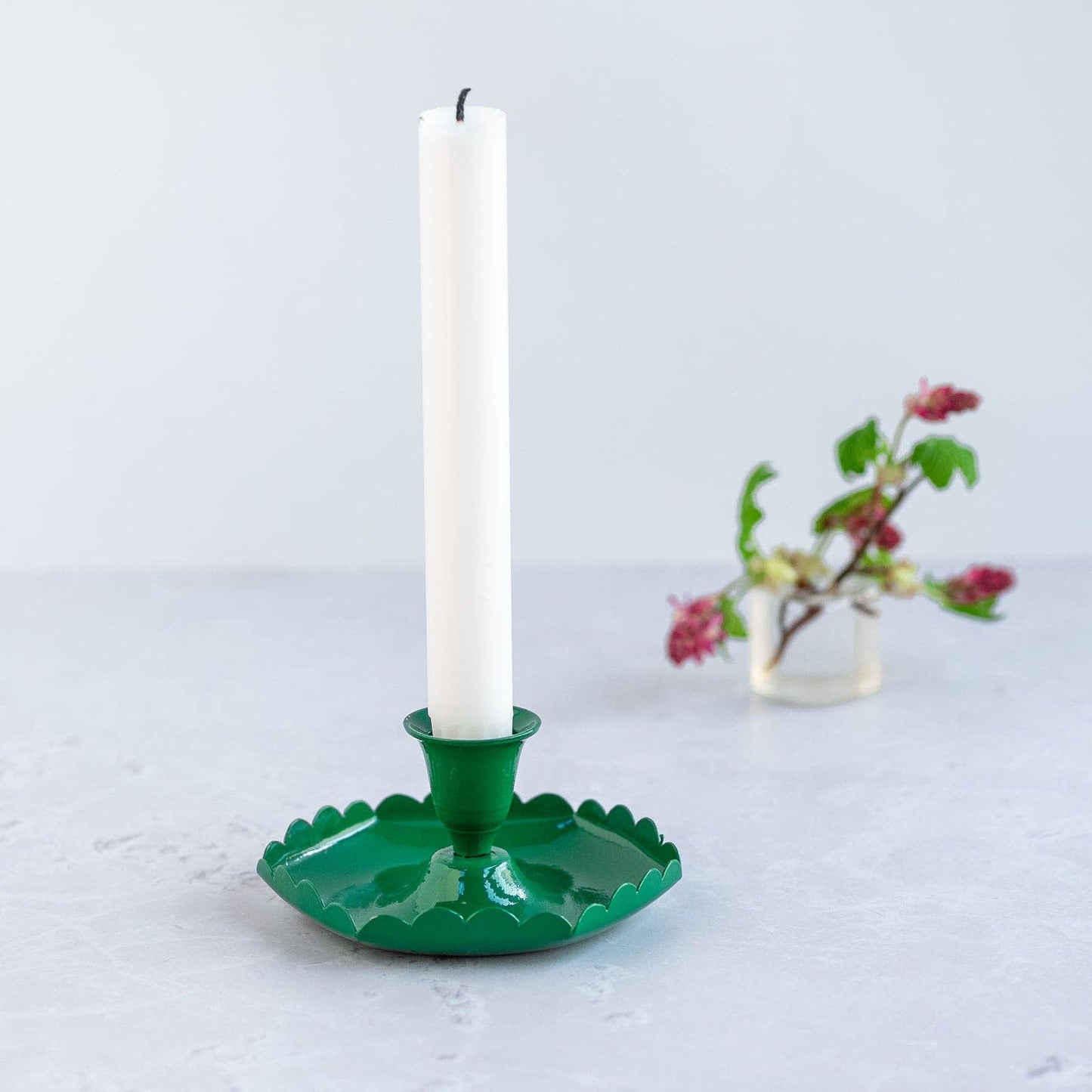 Emerald Candle Stick Holder