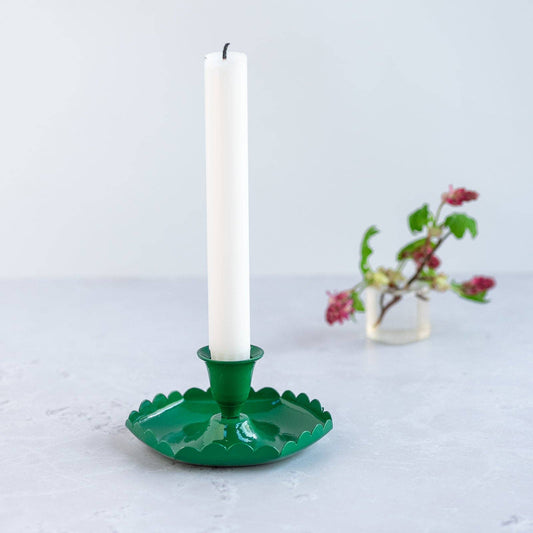 Emerald Candle Stick Holder