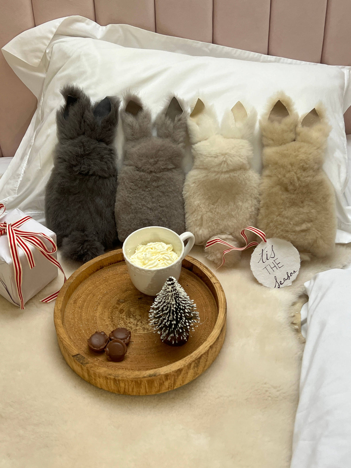 The Slate Bobtail Bunny Hot Water Bottle