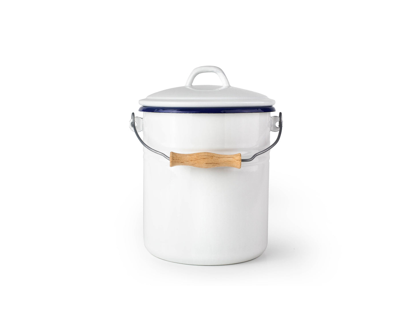 Enamel Compost Bucket 4 Lt