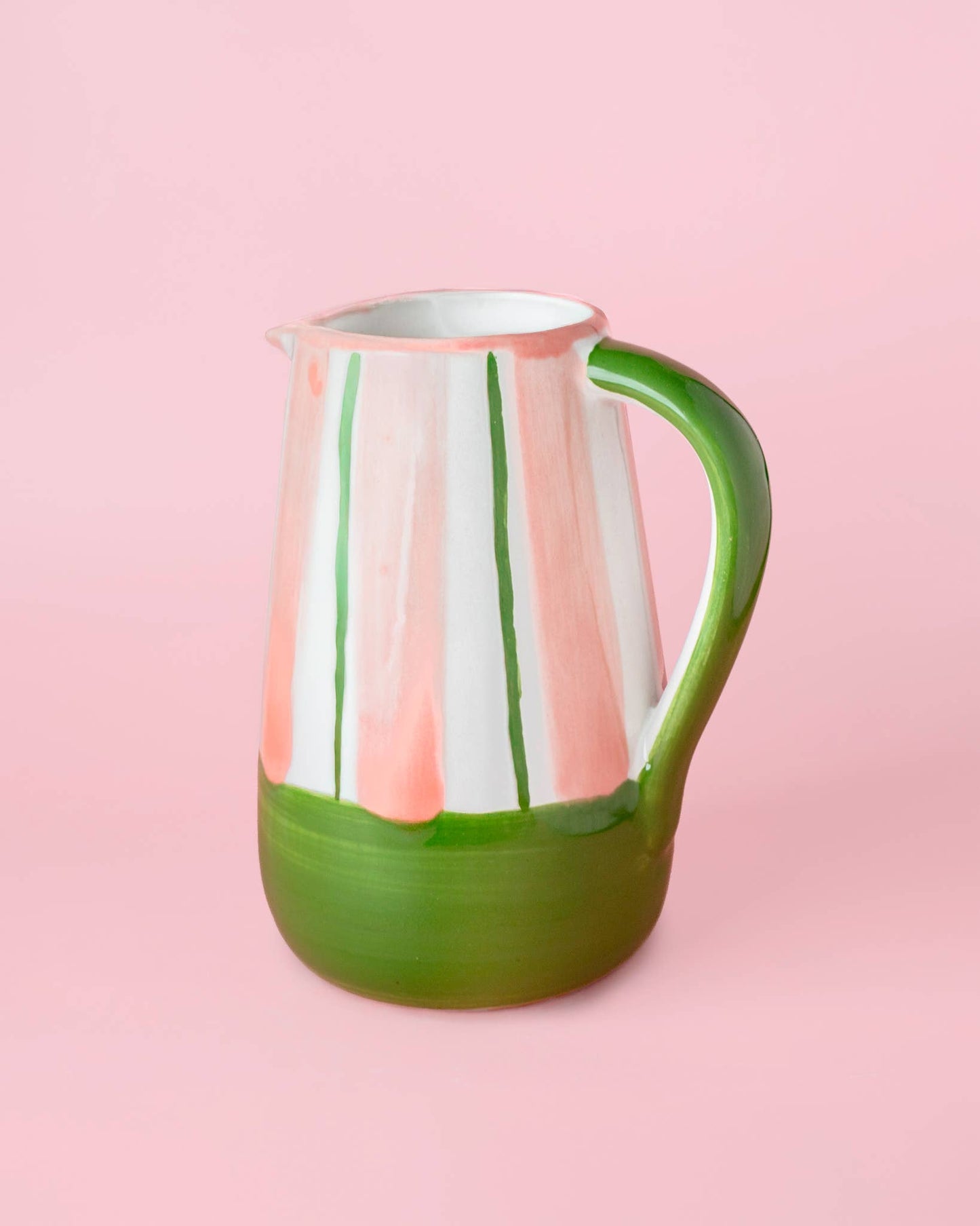 Ceramic Watermelon Pitcher