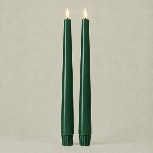 LED Taper Candles Set of Two – Still Pine