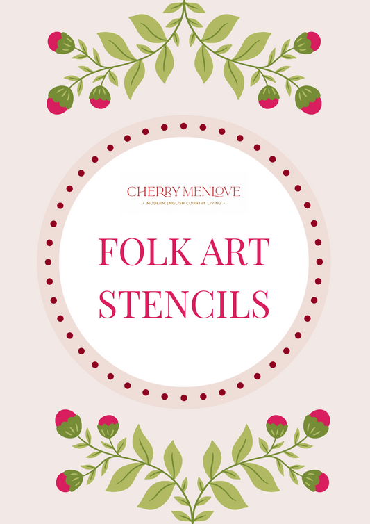FREE Folk Art Stencils