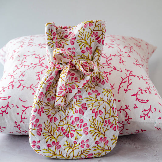 Trailing Flower Hot Water Bottle