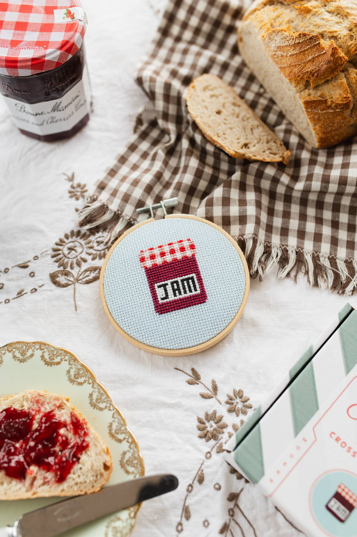 Jam Cross Stitch Kit