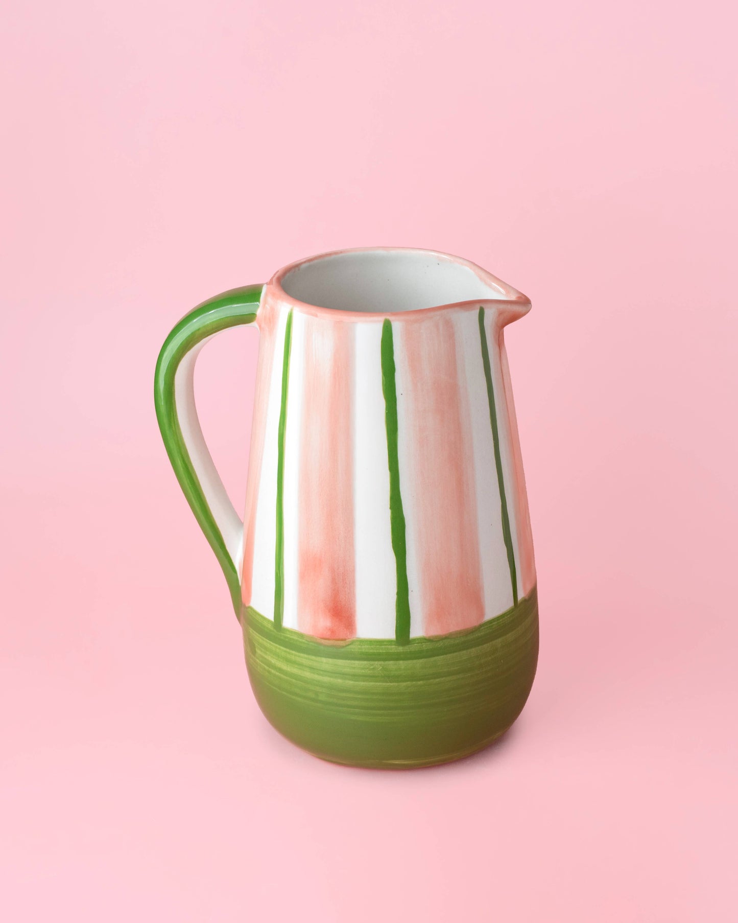 Ceramic Watermelon Pitcher