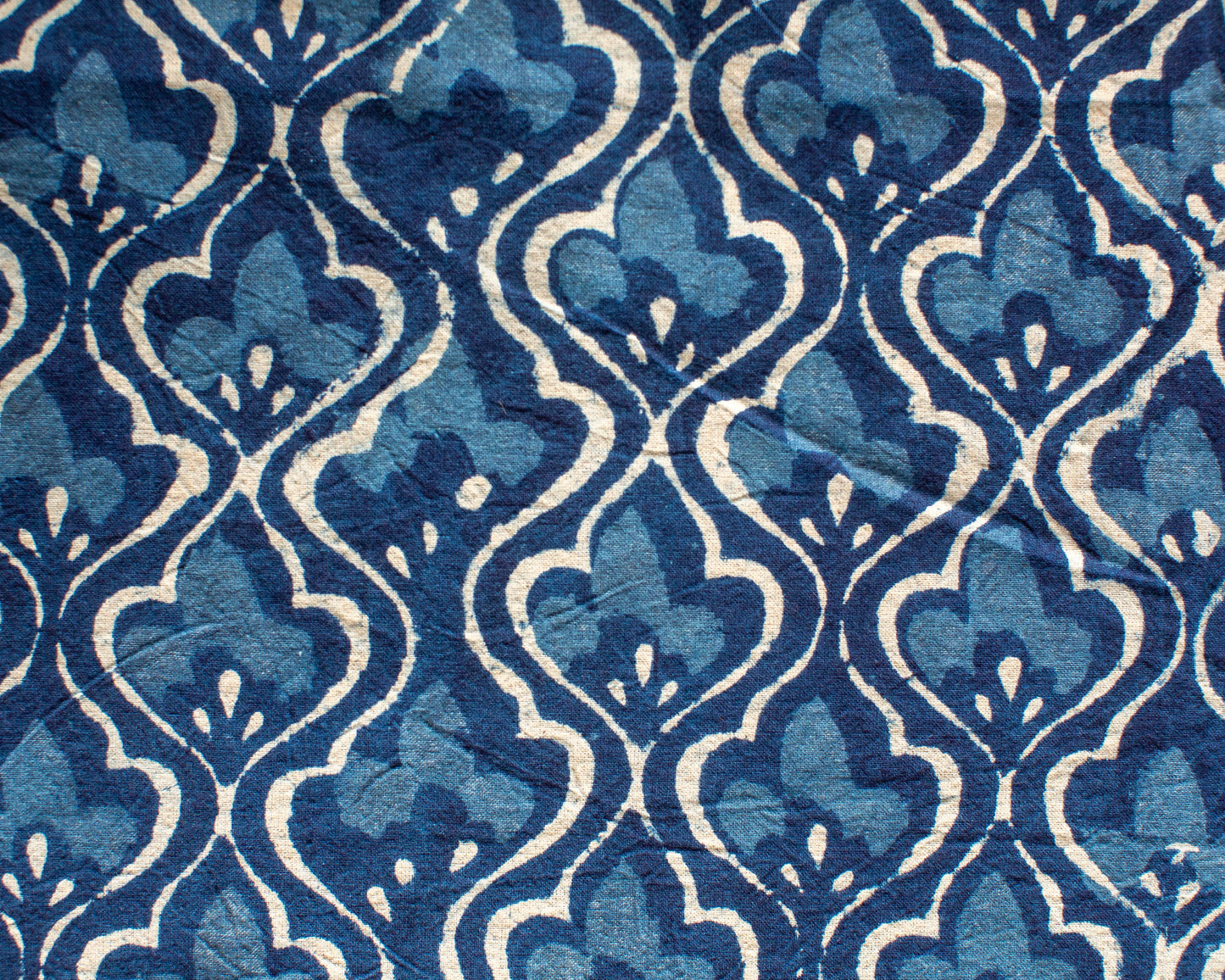 Block Printed Tablecloth: 150 x 220cm