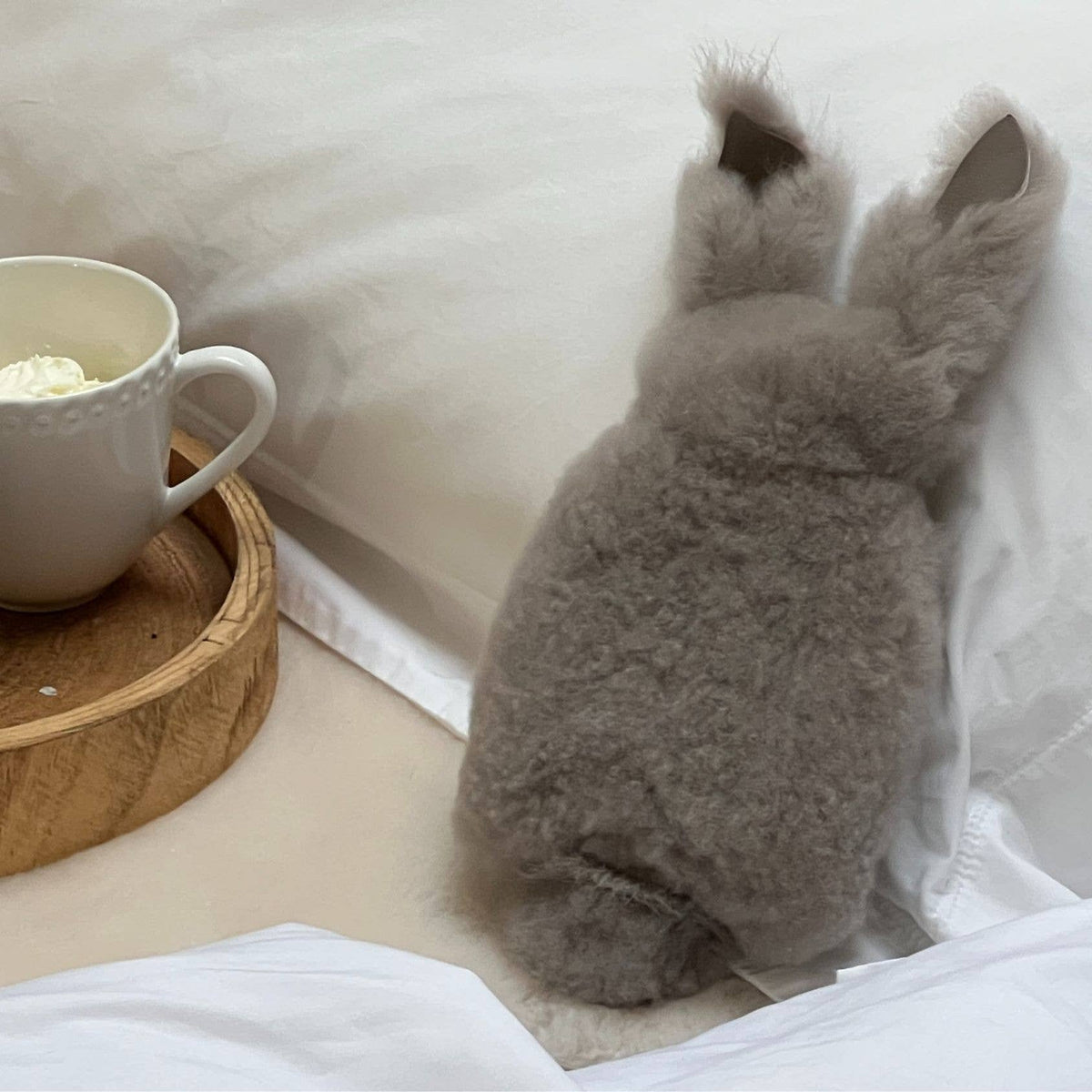 The Slate Bobtail Bunny Hot Water Bottle